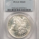 Morgan Dollars 1921-D MORGAN DOLLAR – PCGS MS-64, BLAZING WHITE & PREMIUM QUALITY!