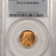 Lincoln Cents (Wheat) 1910-S LINCOLN CENT – PCGS MS-64 RB, LOTS OF RED!