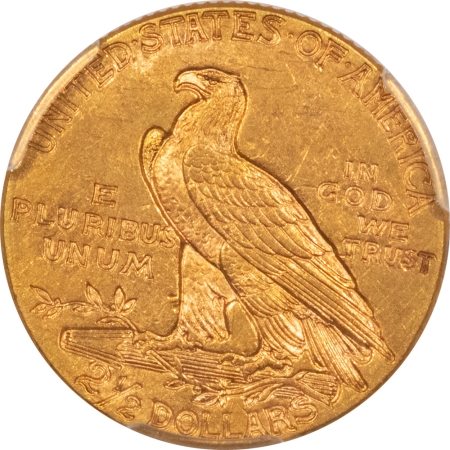 $2.50 1912 $2.50 INDIAN HEAD GOLD – PCGS MS-61, MARK FREE & NICE!