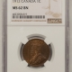 New Certified Coins CANADA 1914 ONE CENT, NGC MS-64 RB, VERY PRETTY GEM-QUALITY SURFACES