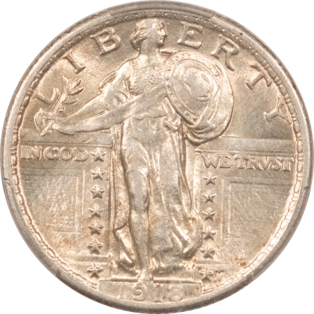 New Certified Coins 1918 STANDING LIBERTY QUARTER – PCGS AU-58, PREMIUM QUALITY & LOOKS MS!