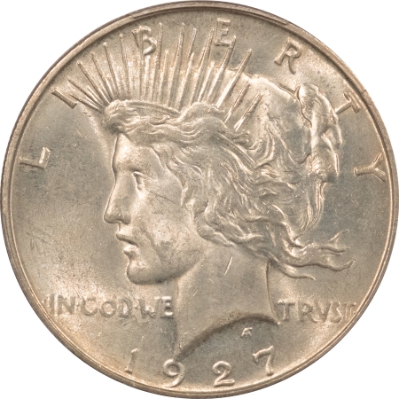 New Certified Coins 1927-D PEACE DOLLAR – PCGS MS-63, FLASHY, ORIGINAL WHITE!