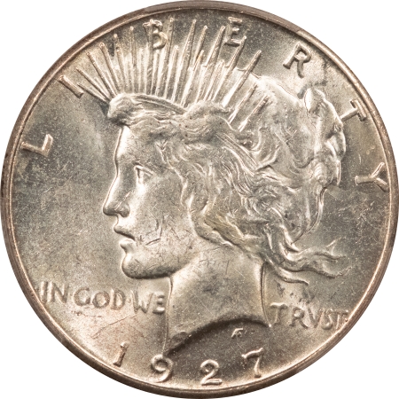New Certified Coins 1927-S PEACE DOLLAR – PCGS MS-62, WHITE & LUSTROUS!
