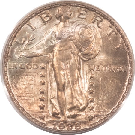 New Certified Coins 1928-S STANDING LIBERTY QUARTER – PCGS AU-58, ORIGINAL & PREMIUM QUALITY!