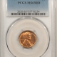 Lincoln Cents (Wheat) 1944 LINCOLN CENT – PCGS MS-65 RD, RED LUSTROUS GEM!