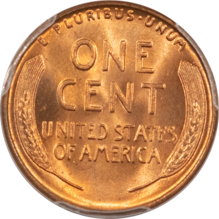 Lincoln Cents (Wheat) 1938 LINCOLN CENT – PCGS MS-66 RD, PREMIUM QUALITY! LOOKS MS-67!