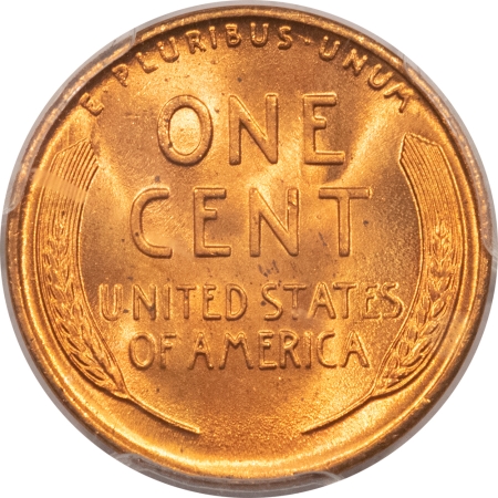 Lincoln Cents (Wheat) 1944 LINCOLN CENT – PCGS MS-65 RD, RED LUSTROUS GEM!