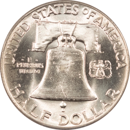Franklin Halves 1948 FRANKLIN HALF DOLLAR – PCGS MS-65 FBL, BLAZING WHITE!