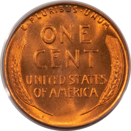 Lincoln Cents (Wheat) 1953 LINCOLN CENT – PCGS MS-66 RD, BLAZING RED!