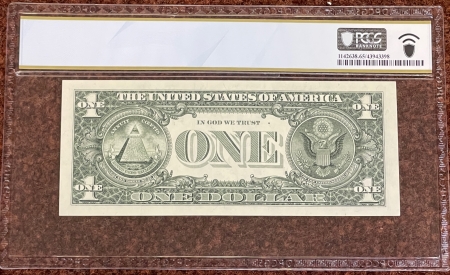 Small Federal Reserve Notes 1988-A $1 FRN WEB PRESS ATLANTA FR1917F F-N 10 CONSEC NOTES PCGS AU58-CU65 PPQ