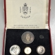 New Certified Coins 1988 CANADA 7 COIN DOUBLE DOLLAR PROOF SET W/ SILVER COMMEM DOLLAR, GEM IN OGP