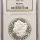 Morgan Dollars 1881-CC MORGAN DOLLAR – PCGS MS-65+, BLAST WHITE, PQ BLAZER!
