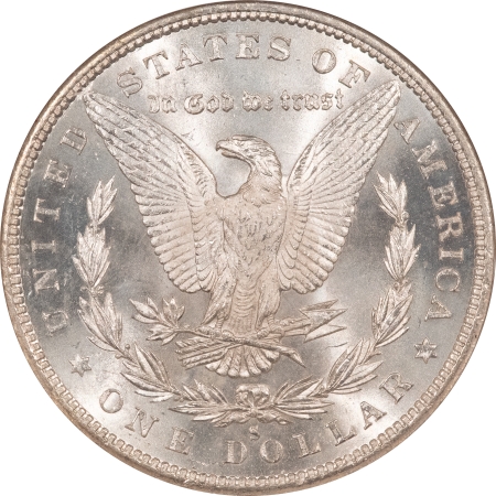 Morgan Dollars 1880-S MORGAN DOLLAR – NGC MS-66, BLAST WHITE & FLASHY!