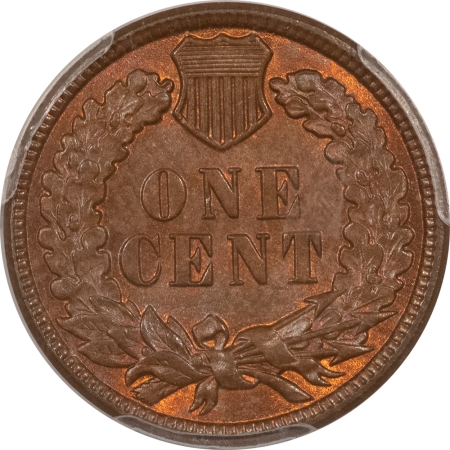 Indian 1884 INDIAN CENT – PCGS MS-64 RB, ATTRACTIVE!