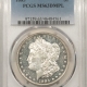 Morgan Dollars 1886 MORGAN DOLLAR – PCGS MS-62 PL, FLASHY ORIGINAL WHITE, PROOFLIKE MIRRORS!