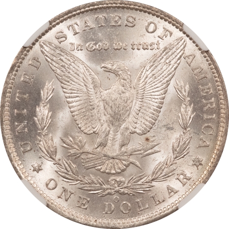 Morgan Dollars 1887/6-O MORGAN DOLLAR, VAM-3, TOP 100 – NGC MS-62, WHITE, WELL STRUCK!
