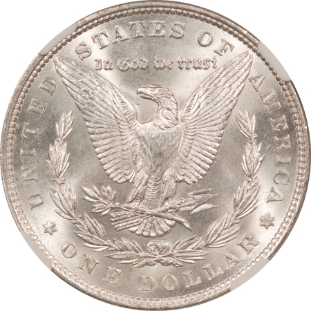 CAC Approved Coins 1898 MORGAN DOLLAR – NGC MS-66, BLAZING WHITE & PREMIUM QUALITY, CAC APPROVED!