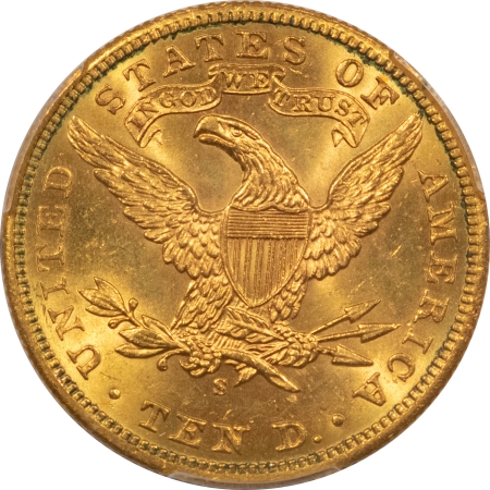 $10 1901-S $10 LIBERTY GOLD – PCGS MS-63, FLASHY & CHOICE!