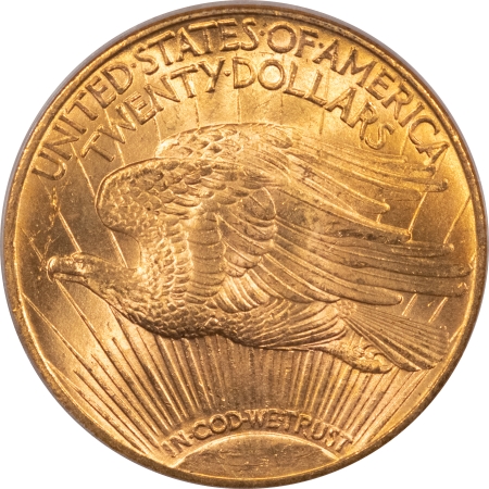 $20 1914-S $20 ST GAUDENS GOLD – PCGS MS-64, FLASHY!