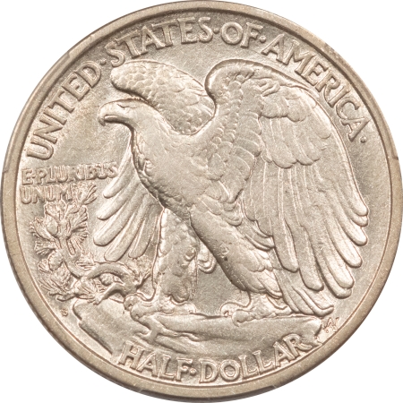 New Certified Coins 1917-S REVERSE WALKING LIBERTY HALF DOLLAR – PCGS AU-50, WHITE & LUSTROUS!