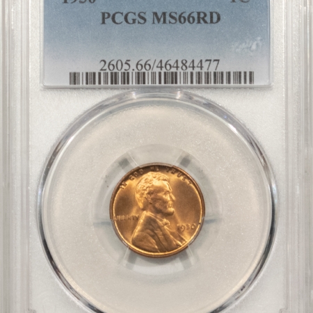 New Store Items 1930 LINCOLN CENT – PCGS MS-66 RD, A BLAZER!