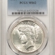 New Certified Coins 1934-D PEACE DOLLAR – PCGS MS-61, BLAZING WHITE!