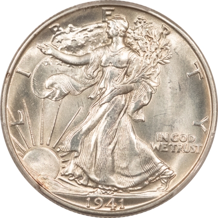 New Certified Coins 1941-D WALKING LIBERTY HALF DOLLAR – PCGS MS-65, FRESH GEM!