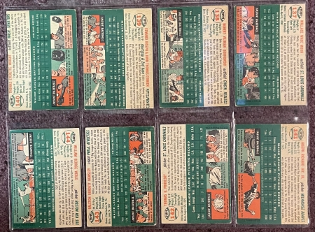 New Store Items 1954 TOPPS BASEBALL COMPLETE 250 CARD SET-FRESH & OFF THE MARKET FOR MANY YEARS!