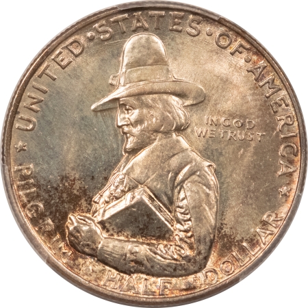 New Certified Coins 1920 PILGRIM COMMEMORATIVE HALF DOLLAR – PCGS MS-65, PREMIUM QUALITY!