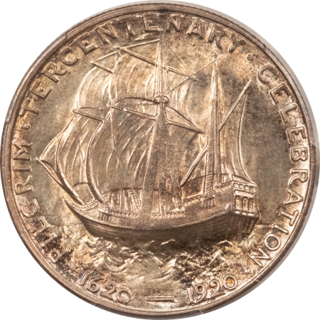 New Certified Coins 1920 PILGRIM COMMEMORATIVE HALF DOLLAR – PCGS MS-65, PREMIUM QUALITY!