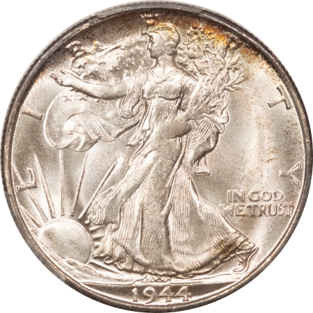New Certified Coins 1944-S WALKING LIBERTY HALF DOLLAR – PCGS MS-65, SUPER LUSTROUS GEM
