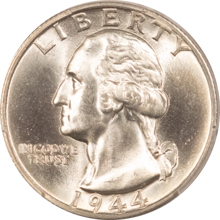 New Certified Coins 1944-S WASHINGTON QUARTER – PCGS MS-65, BLAZING WHITE!