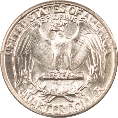 New Certified Coins 1944-S WASHINGTON QUARTER – PCGS MS-65, BLAZING WHITE!