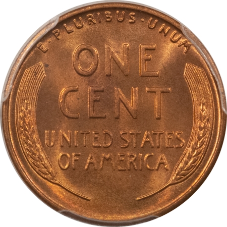 Lincoln Cents (Wheat) 1938-D LINCOLN CENT – PCGS MS-67 RD, REALLY PRETTY SUPERB!