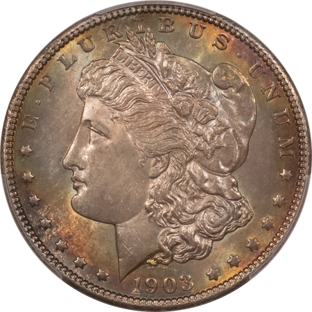 Morgan Dollars 1903 MORGAN DOLLAR – PCGS MS-65, FRESH, PRETTY GEM!
