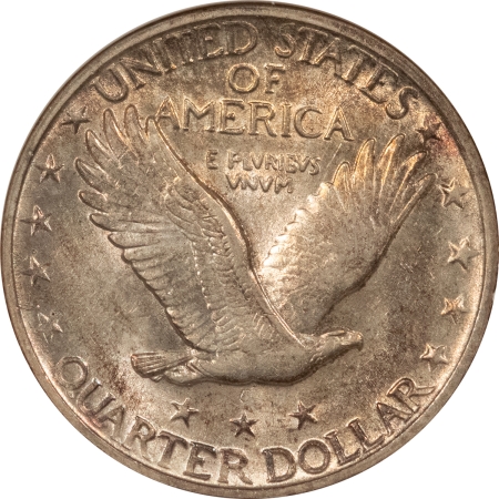New Certified Coins 1919-D STANDING LIBERTY QUARTER – ANACS AU-58, PRETTY & PQ, SMALL WHITE HOLDER