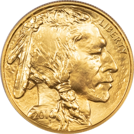 American Gold Eagles 2010 $50 1 OZ AMERICAN GOLD BUFFALO .9999 FINE – PCGS MS-70 FIRST STRIKE PERFECT