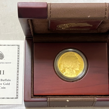 American Gold Eagles 2011-W AMERICAN BUFFALO 1 OZ GOLD PROOF COIN ORIGINAL GOV’T BOX/COA-FRESH & GEM!