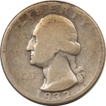U.S. Uncertified Coins 1932-D WASHINGTON QUARTER – CIRCULATED KEY DATE!
