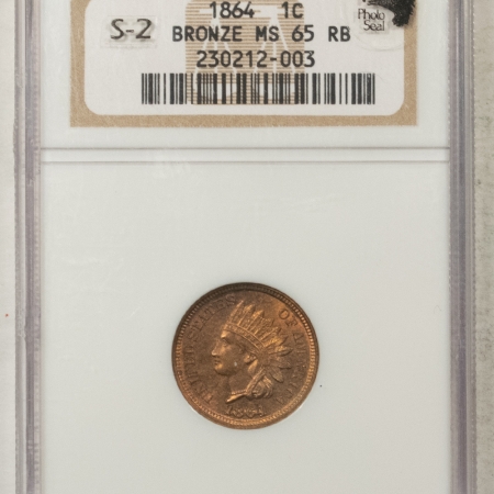 New Store Items 1864 INDIAN CENT, BRONZE – NGC MS-65 RB, EAGLE EYE, PREMIUM QUALITY GEM!