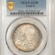 CAC Approved Coins 1827 CAPPED BUST HALF DOLLAR, SQUARE BASE 2 – PCGS AU-50, ORIGINAL, NICE & CAC!