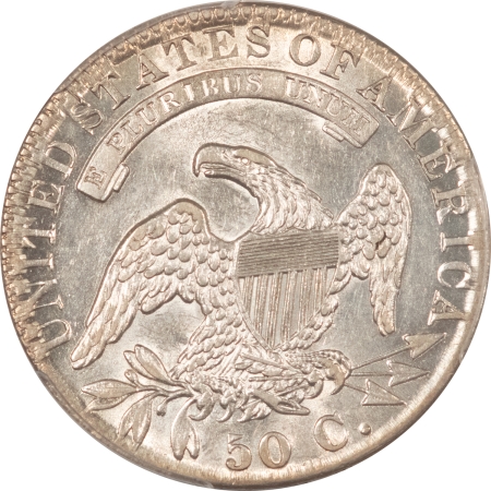 Early Halves 1831 CAPPED BUST HALF DOLLAR – PCGS AU-55, LUSTROUS & WELL STRUCK!