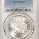 Morgan Dollars 1886-O MORGAN DOLLAR – PCGS MS-60, BLAST WHITE & WELL STRUCK!