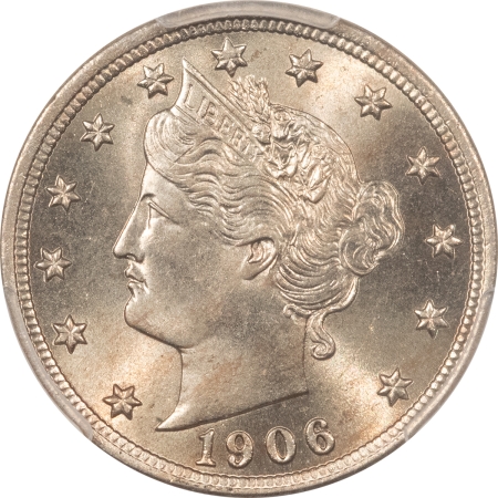 Liberty Nickels 1906 LIBERTY NICKEL – PCGS MS-64