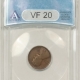 Lincoln Cents (Wheat) 1914-D LINCOLN CENT – NGC AU-55 BN, GLOSSY & ATTRACTIVE!