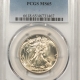 New Certified Coins 1942-D WALKING LIBERTY HALF DOLLAR – PCGS MS-64, BLAST WHITE