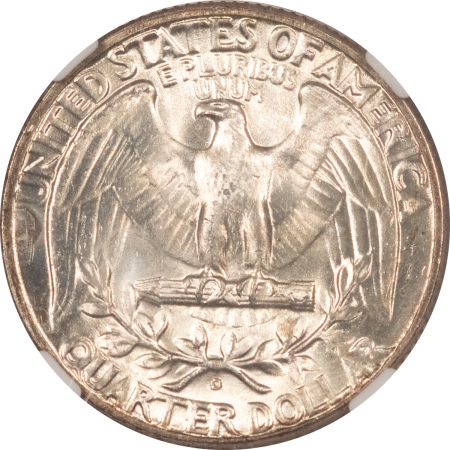 U.S. Certified Coins 1949-D WASHINGTON QUARTER – NGC MS-64, ORIGINAL!