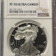 American Silver Eagles 2013-W AMERICAN SILVER EAGLE 2 COIN SET NGC PR-70/SP-70 ENHANCED, EARLY RELEASES