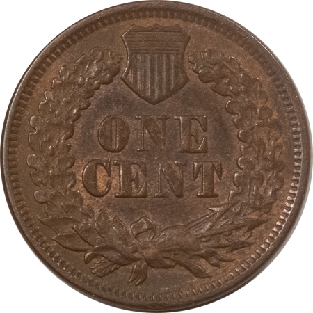 Indian 1872 INDIAN CENT – NICE BROWN HIGH GRADE EXAMPLE, XF/XF+