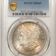 Morgan Dollars 1878 7TF MORGAN DOLLAR, REVERSE OF 1878 – PCGS MS-63, CHOICE!
